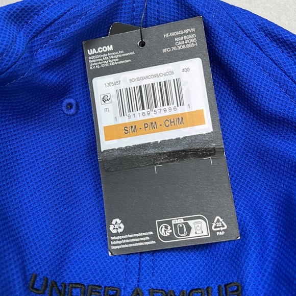 Under Armour Cap SizeS/M Midnight Blue NWT - Picture 6 of 7